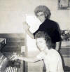 Malcolm Cecil and me mastering Tonto's Expanding Head Band Phonodisc 1973